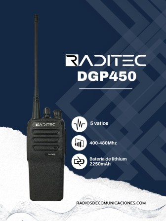 Radio de Comunicación - Raditec - DGP450